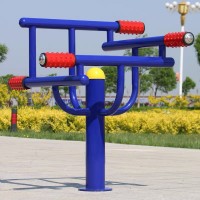 健身路径-压腿按摩架